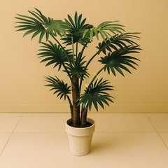 Round Palm Leaf Sticks Plant (L) (6.3 Feet Approx)
