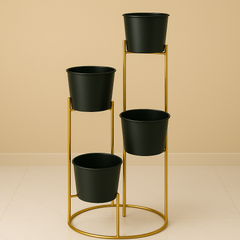 4 Basket Stand Planter (3 Feet Approx)