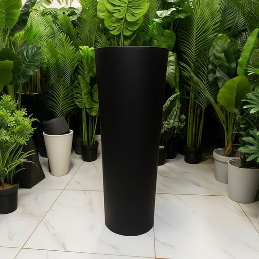 Tall V Shape Fiberglass Planter (36)