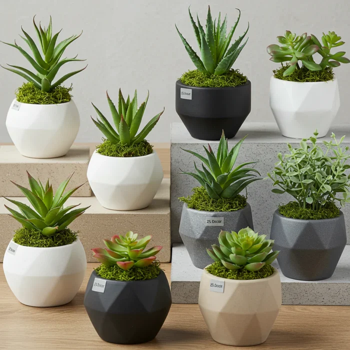 Fiber & Plastic Planters