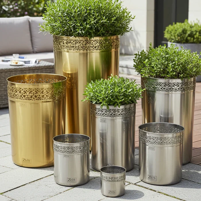 METALS & SS PLANTERS