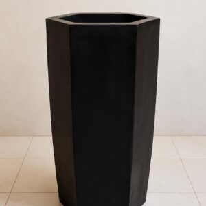 Hexagonal Shaped Fiberglass Planters (26Inch Approx)