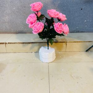 Beautiful Artificial Pink Flower Bunches