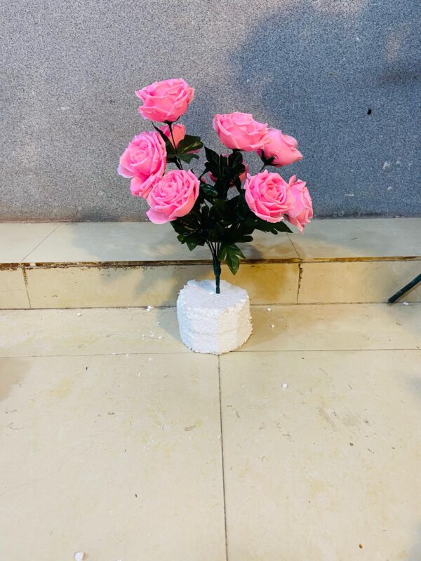 Beautiful Artificial Pink Flower Bunches