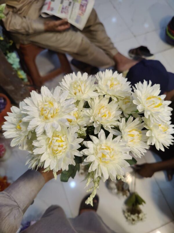 Artificial cute Chrysanthemums flower.