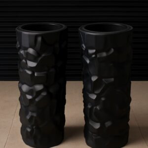 Terrain Texured Fiberglass Planter(36)
