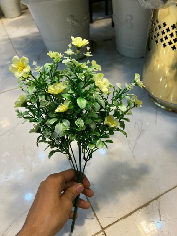Artificial Mixed Foliage Bush and Plant Stem.