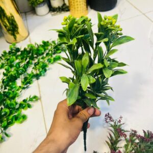 Artificial Cute Flower Bush or Plant Stem.