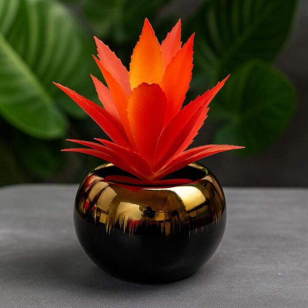 Eye Catching Table Plants With Ceramic Pot(Cd 13) (7inch Approx)