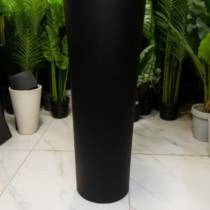Tall V Shape Fiberglass Planter (36)