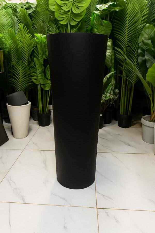 Tall V Shape Fiberglass Planter (36)