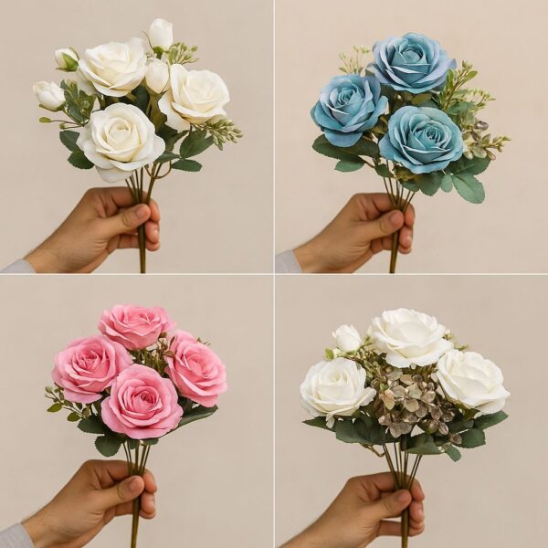 Artificial Eucalyptus Flower Bunches