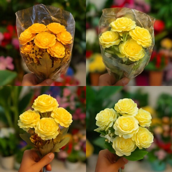 Artificial English Style Peony Roses